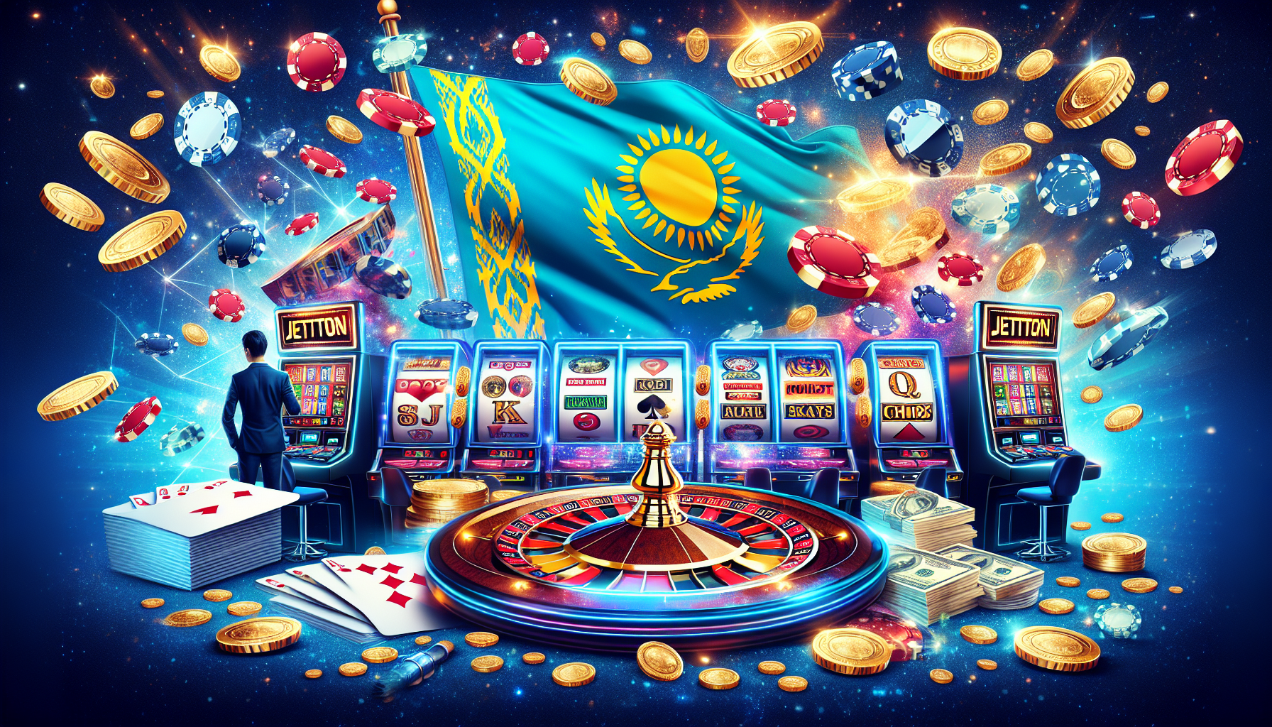 Главная страница онлайн казино JetTon